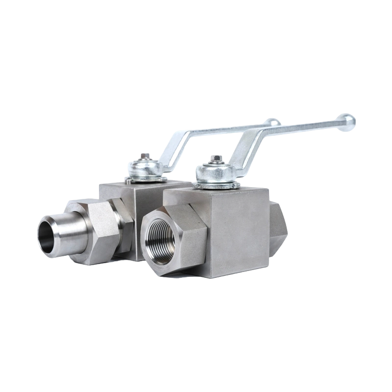 YJZQ/KHB Series 316L  304 Stainless Steel High-Pressure Ball Valve with Internal/External Threads for High-Temperature Applications