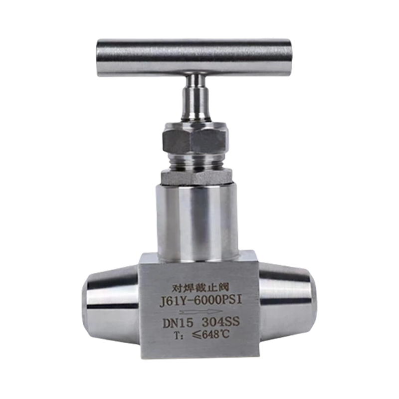 J61Y/J61W-320P Needle Valve, High-Temperature Stop Valve, 304/316L Stainless Steel Stop Valve, Socket Weld Stop Valve