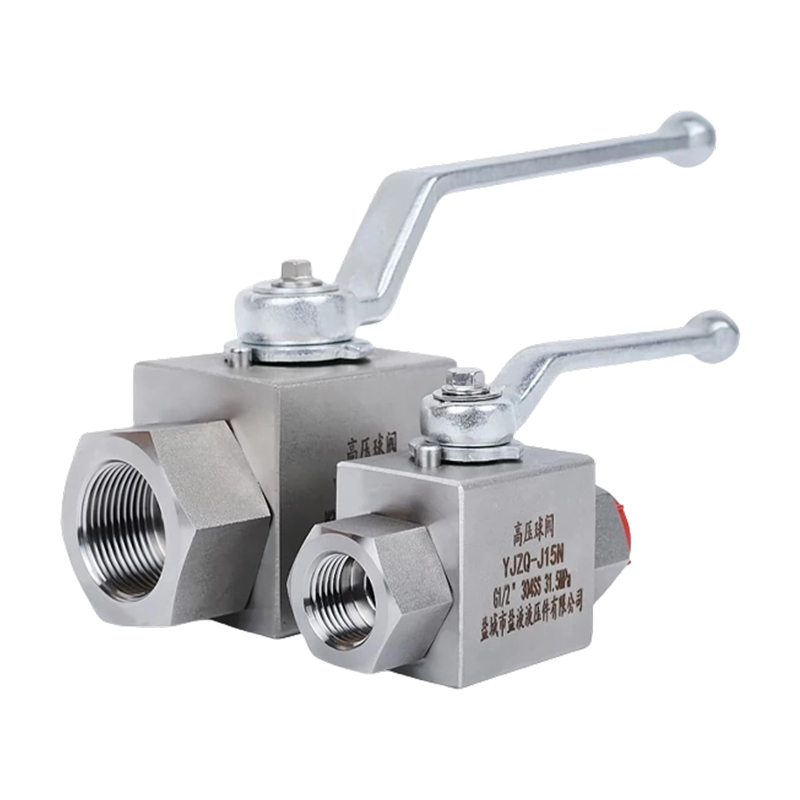 KHB YJZQ 304/316L Stainless Steel Carbon Steel Internal Thread High-Pressure Ball Valve, High-Temperature & High-Pressure On/Off Valve
