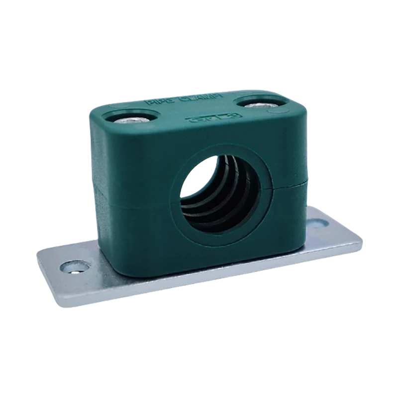 Light-Duty Plastic Pipe Clamp with Internal Hexagon Extended Mounting Base Plate, TLPG5 Series Pipe Clamp for Water Pipe Fixing Light-Duty Plastic Pipe Clamp with Internal Hexagon Extended Mounting Base Plate, TLPG5 Series Pipe Clamp for Water Pipe Fixing