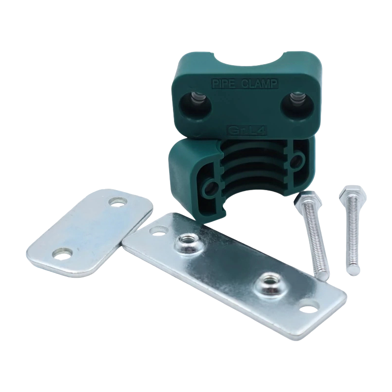 Light-Duty Plastic Pipe Clamp with Extended Mounting Base, TLPG6 Series Pipe Clamp for Cable/Marine Fixing Light-Duty Plastic Pipe Clamp with Extended Mounting Base, TLPG6 Series Pipe Clamp for Cable/Marine Fixing