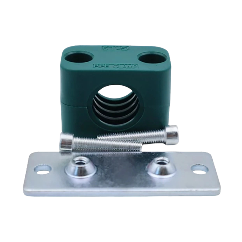 Light-Duty Plastic Pipe Clamp with Internal Hexagon Extended Mounting Base Plate, TLPG5 Series Pipe Clamp for Water Pipe Fixing Light-Duty Plastic Pipe Clamp with Internal Hexagon Extended Mounting Base Plate, TLPG5 Series Pipe Clamp for Water Pipe Fixing