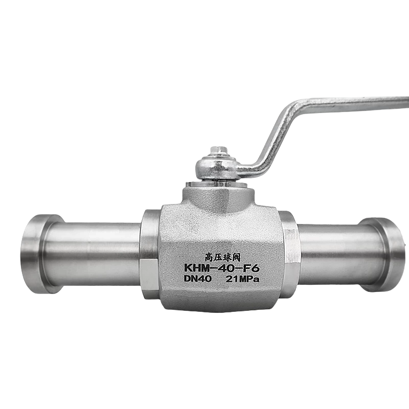 KHM Series High-Pressure Flange Ball Valve, Split Flange Type Ball Valve KHM-F3-F6 KHM Series High-Pressure Flange Ball Valve, Split Flange Type Ball Valve KHM-F3-F6