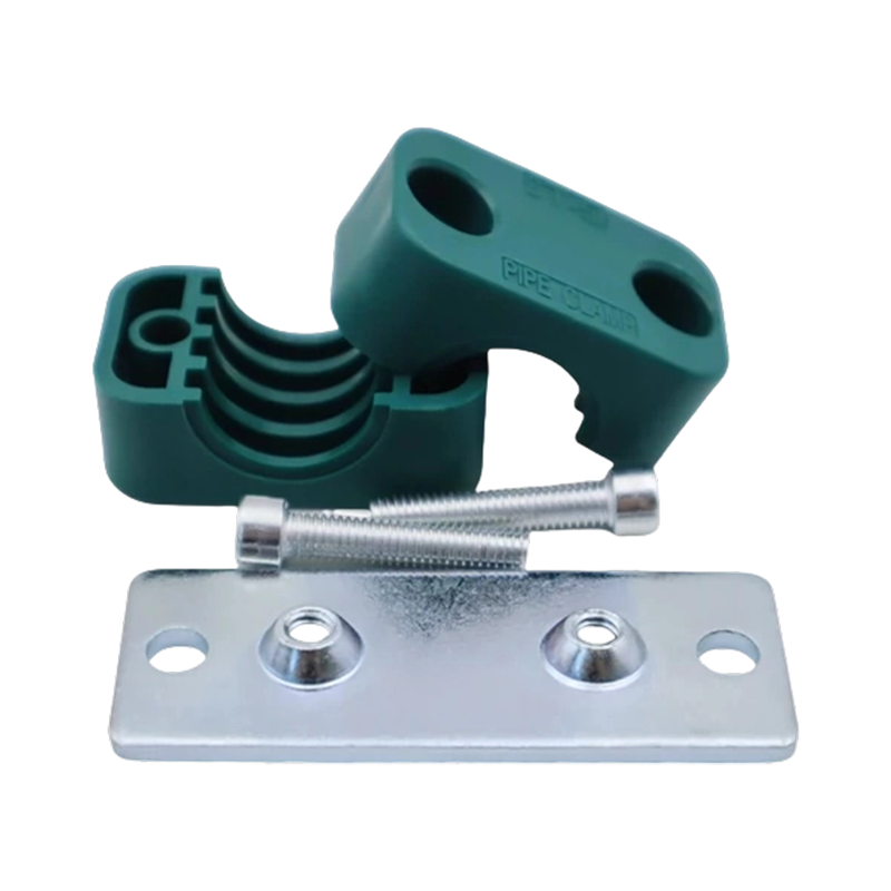 Light-Duty Plastic Pipe Clamp with Internal Hexagon Extended Mounting Base Plate, TLPG5 Series Pipe Clamp for Water Pipe Fixing Light-Duty Plastic Pipe Clamp with Internal Hexagon Extended Mounting Base Plate, TLPG5 Series Pipe Clamp for Water Pipe Fixing