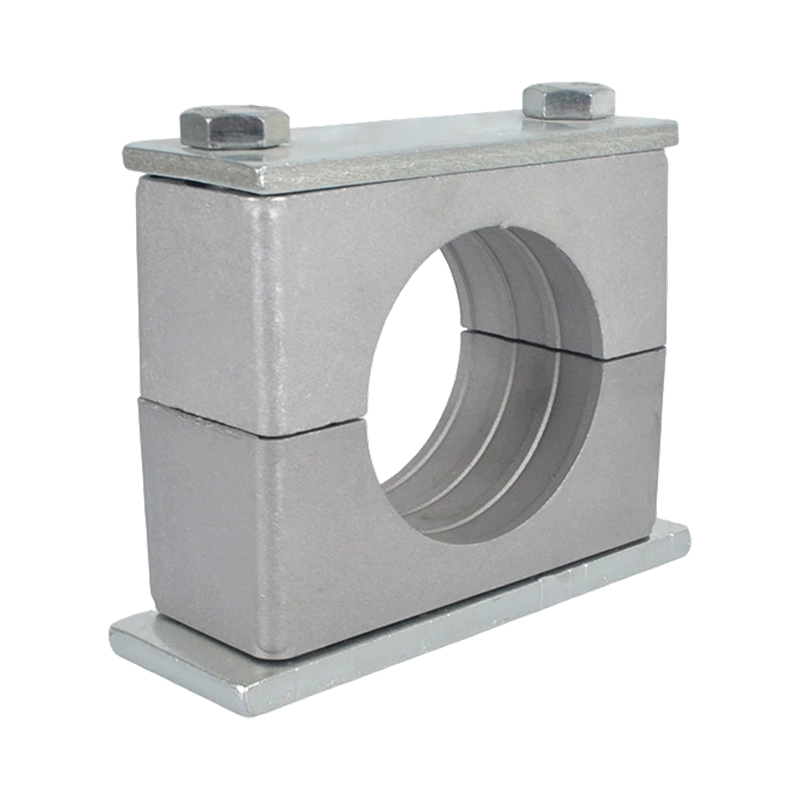 Heavy-Duty Aluminum Alloy Pipe Clamp, High Oil Resistance Pipe Fixing, Marine JBZQ4008 B(I) Type THAG1 Pipe Clamp