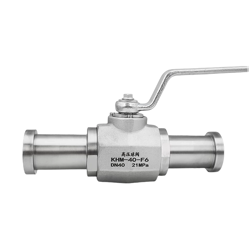 KHM Series High-Pressure Flange Ball Valve, Split Flange Type Ball Valve KHM-F3-F6 KHM Series High-Pressure Flange Ball Valve, Split Flange Type Ball Valve KHM-F3-F6