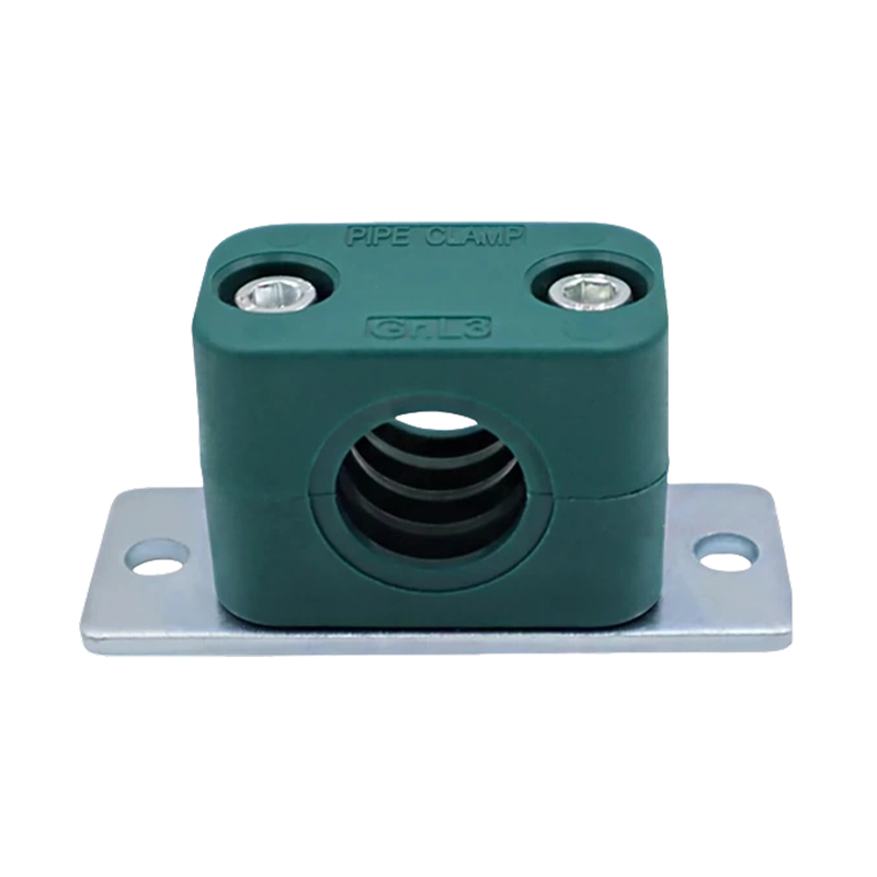 Light-Duty Plastic Pipe Clamp with Internal Hexagon Extended Mounting Base Plate, TLPG5 Series Pipe Clamp for Water Pipe Fixing Light-Duty Plastic Pipe Clamp with Internal Hexagon Extended Mounting Base Plate, TLPG5 Series Pipe Clamp for Water Pipe Fixing