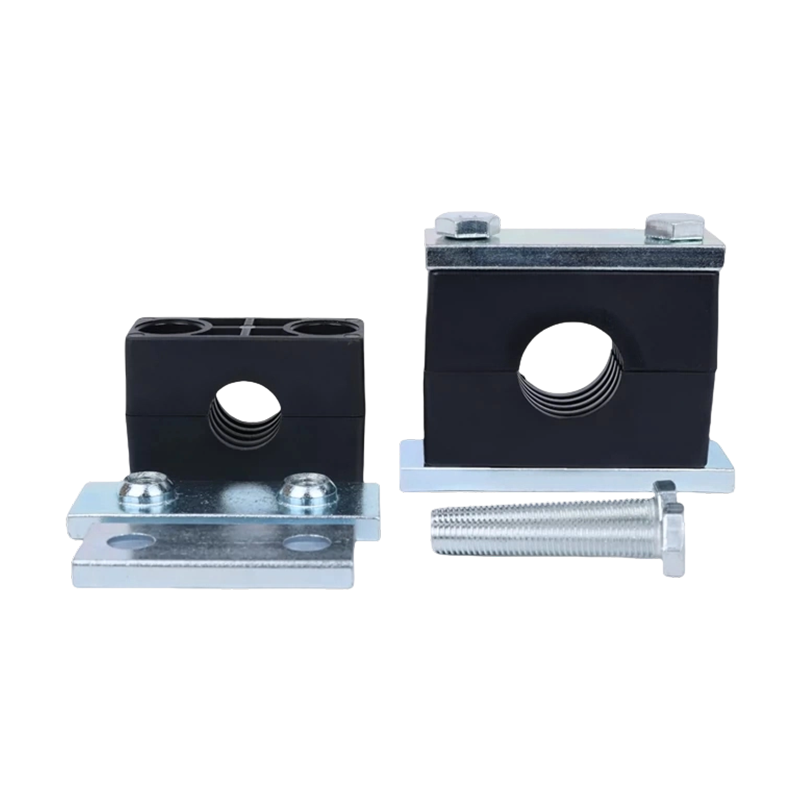 Heavy-Duty Black Nylon Pipe Clamp, Oil Pipe Clamp, Hydraulic Pipe Clamp, Marine Pipe Clamp LNG Series