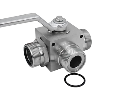 Three-way High-pressure Ball Valve